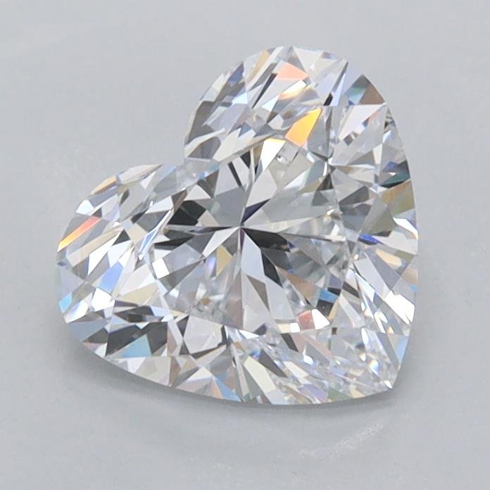 1.25ct D VVS1 Rare Carat Ideal Cut Heart Lab Grown Diamond