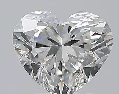 1.31ct H SI1 Rare Carat Ideal Cut Heart Diamond