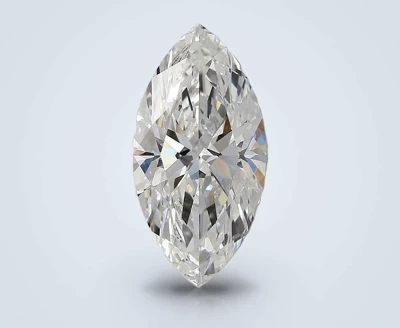 3.08ct E VS1 Rare Carat Ideal Cut Marquise Lab Grown Diamond