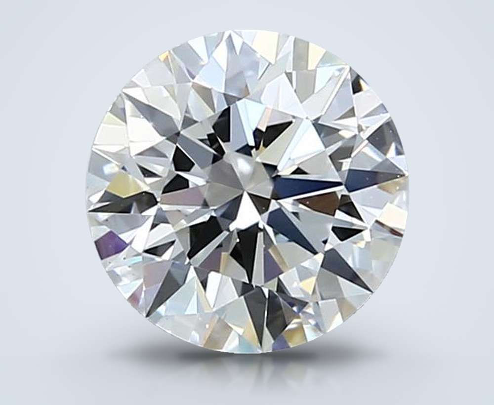 1.51ct D VS1 Rare Carat Ideal Cut Round Lab Grown Diamond