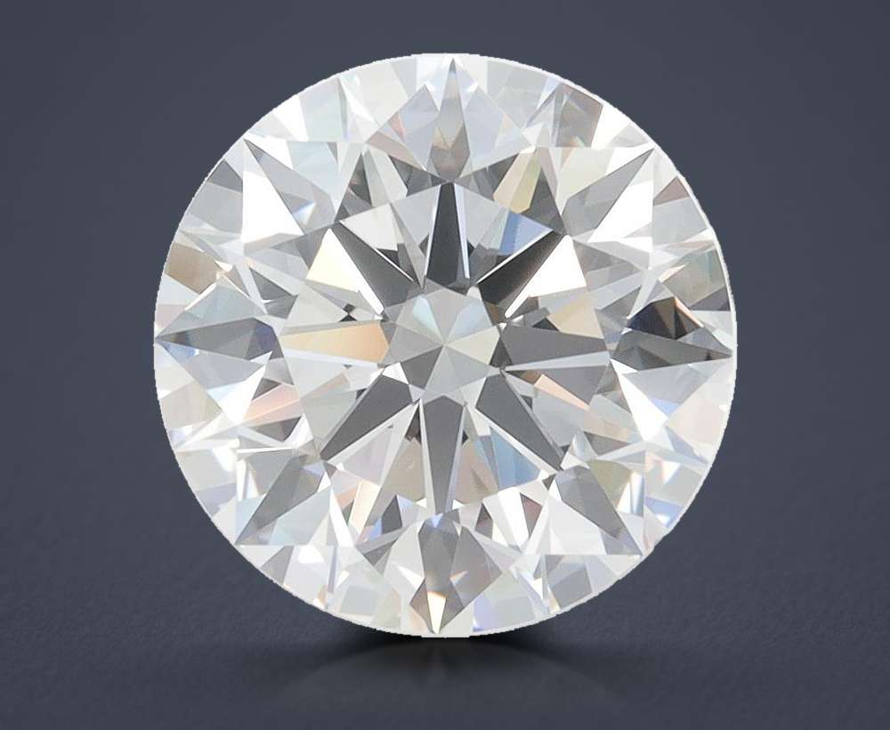 2.98ct D VVS1 Rare Carat Ideal Cut Round Lab Grown Diamond