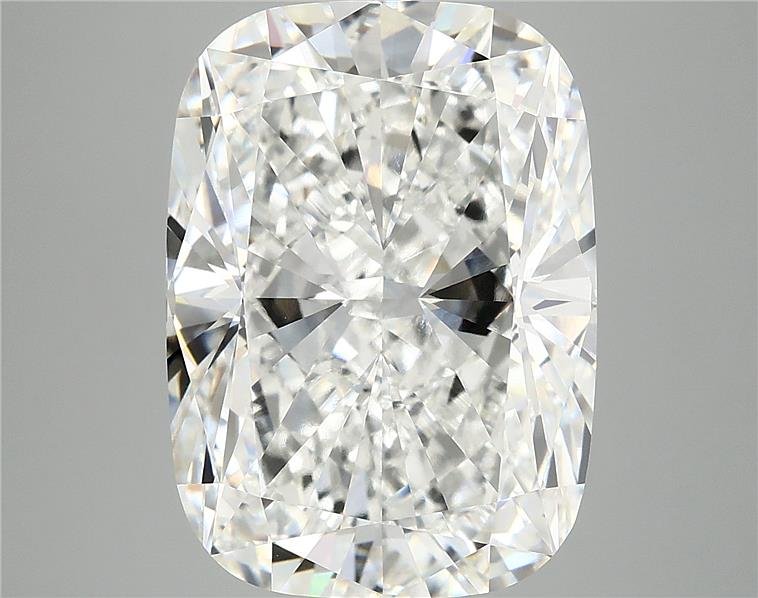 9.87ct F VVS2 Rare Carat Ideal Cut Cushion Lab Grown Diamond