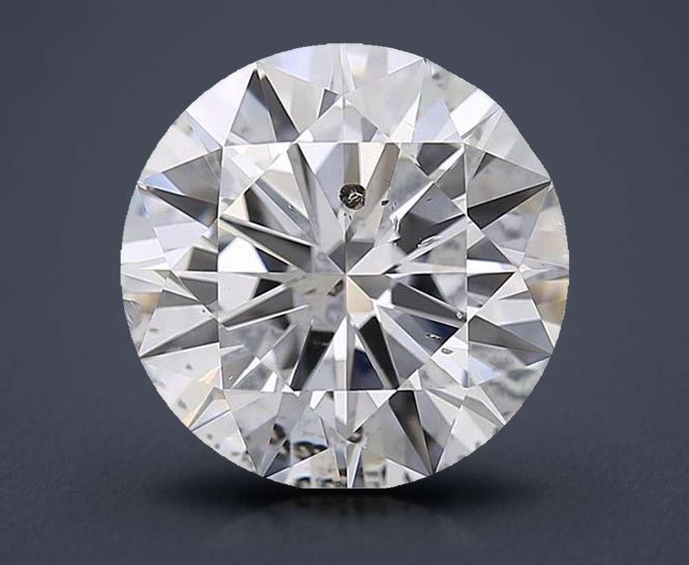 3.01ct E SI2 Very Good Cut Round Diamond