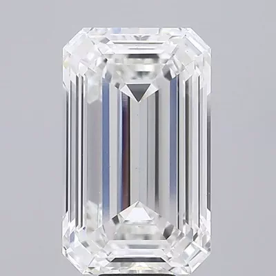 15.02ct G VS1 Rare Carat Ideal Cut Emerald Lab Grown Diamond
