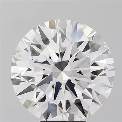 6.62ct E VVS1 Rare Carat Ideal Cut Round Lab Grown Diamond