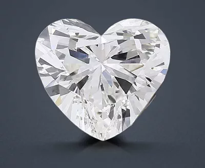 5.08ct G VVS2 Rare Carat Ideal Cut Heart Lab Grown Diamond