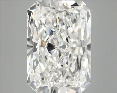 10.40ct F VVS2 Rare Carat Ideal Cut Radiant Lab Grown Diamond