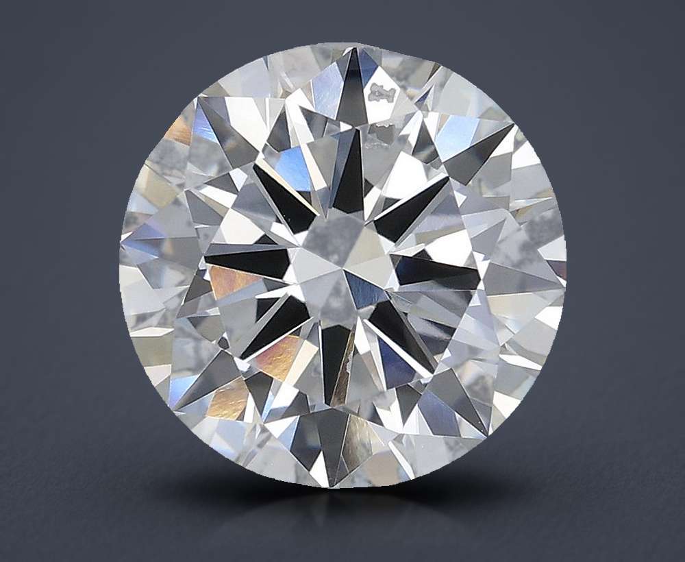 2.50ct F SI1 Excellent Cut Round Lab Grown Diamond
