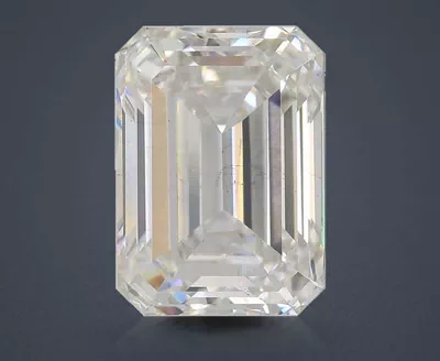 4.60ct G SI1 Rare Carat Ideal Cut Emerald Lab Grown Diamond