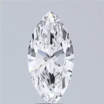 3.81ct E VVS2 Rare Carat Ideal Cut Marquise Lab Grown Diamond
