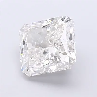3.05ct E VVS2 Rare Carat Ideal Cut Radiant Lab Grown Diamond