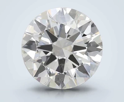 3.50ct I SI1 Rare Carat Ideal Cut Round Diamond