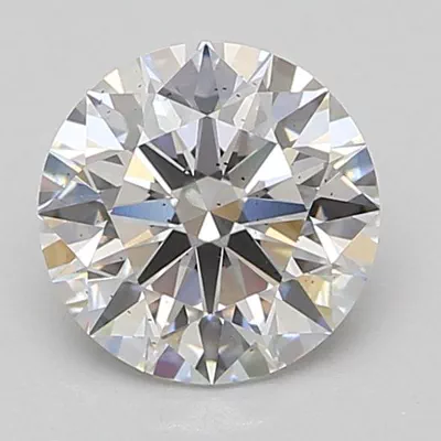 3.40ct E SI1 Rare Carat Ideal Cut Round Lab Grown Diamond