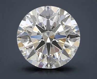 3.40ct E SI1 Rare Carat Ideal Cut Round Lab Grown Diamond