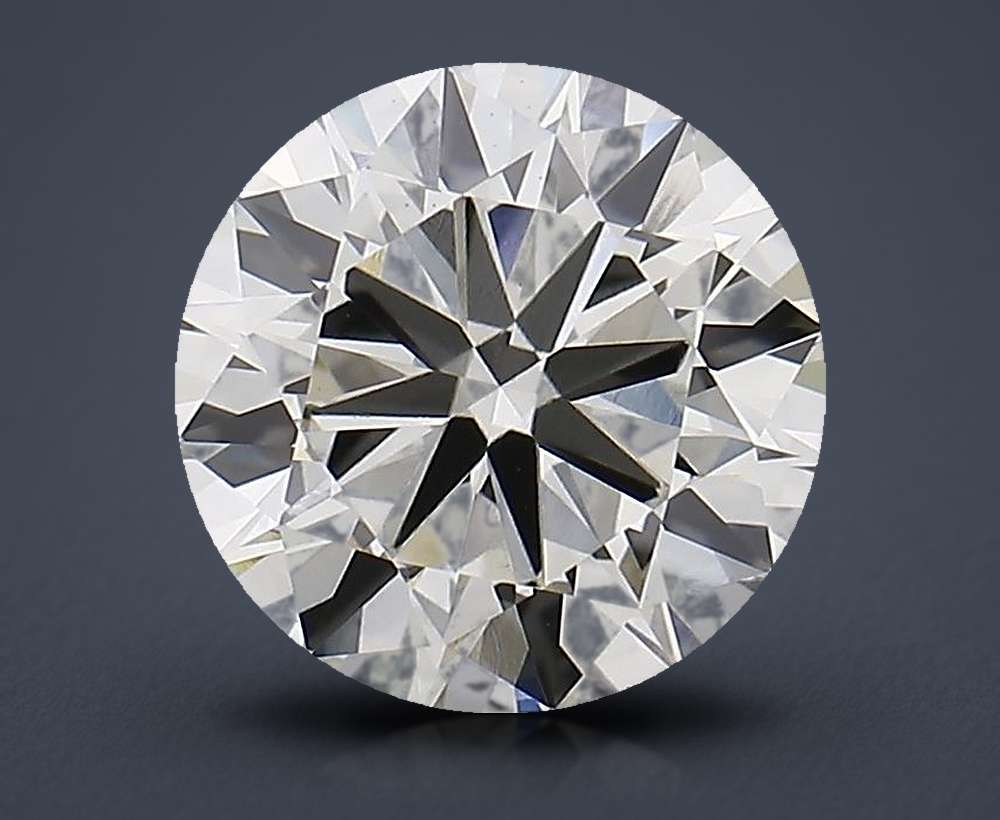 3.01ct J VS1 Very Good Cut Round Lab Grown Diamond