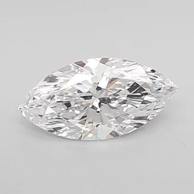 0.58ct D VVS1 Rare Carat Ideal Cut Marquise Lab Grown Diamond