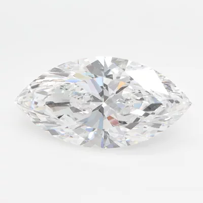 2.59ct D IF Rare Carat Ideal Cut Marquise Lab Grown Diamond