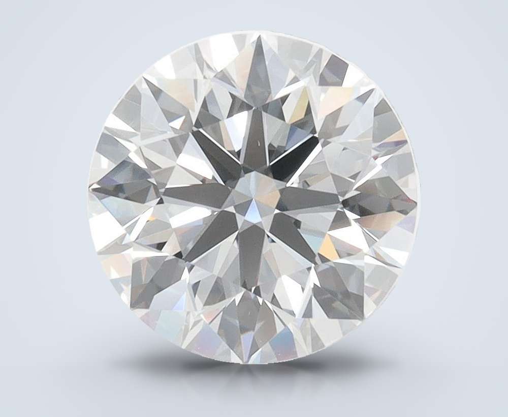 2.92ct D IF Rare Carat Ideal Cut Round Lab Grown Diamond