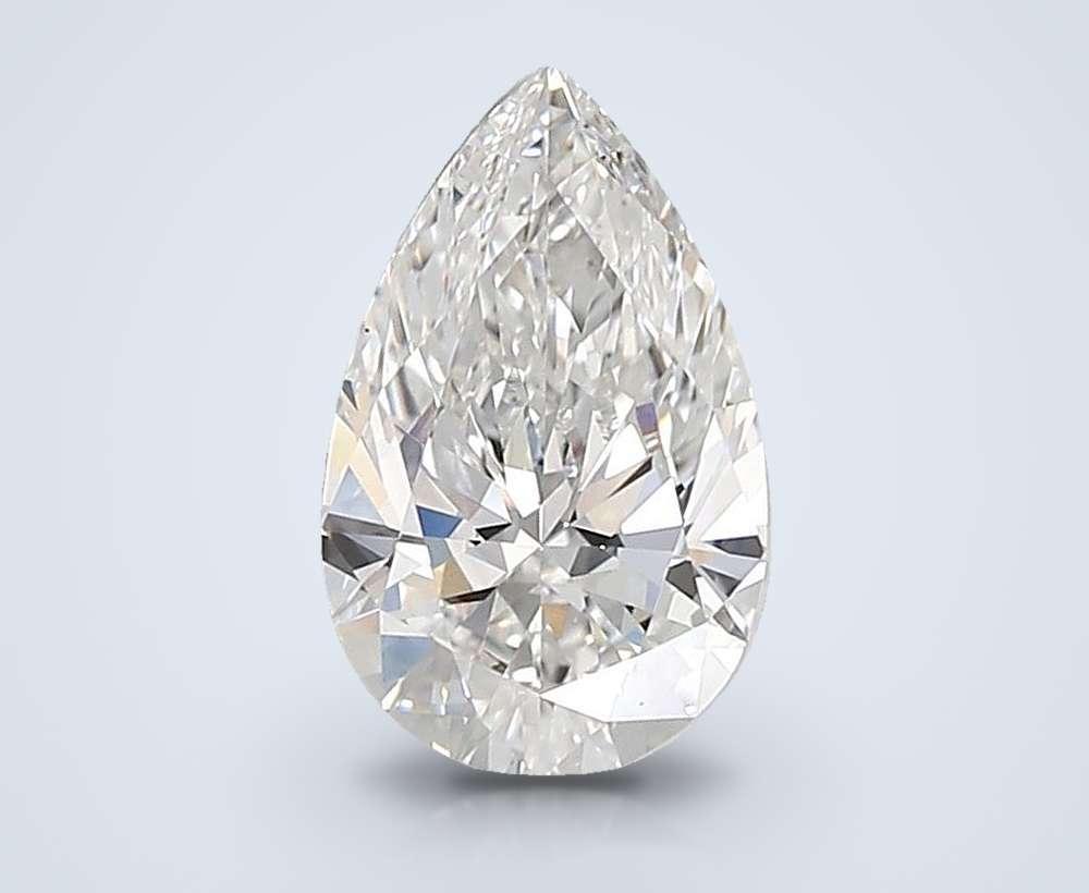 1.55ct E VS1 Rare Carat Ideal Cut Pear Lab Grown Diamond