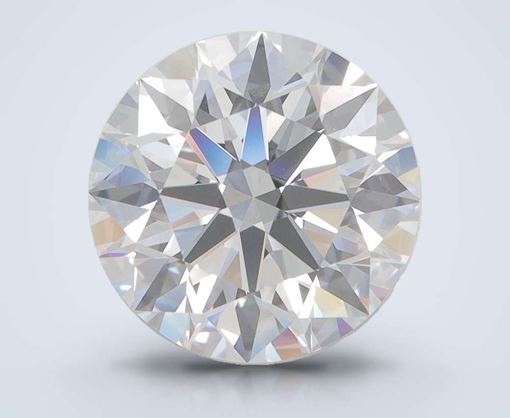 4.29ct D VVS2 Rare Carat Ideal Cut Round Lab Grown Diamond