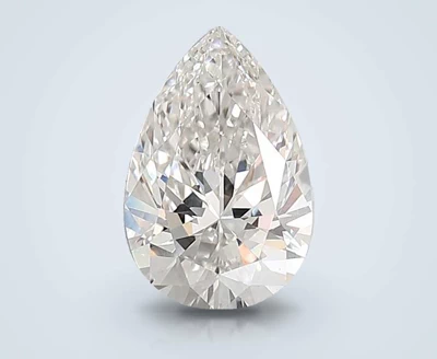 3.03ct G VVS2 Rare Carat Ideal Cut Pear Lab Grown Diamond