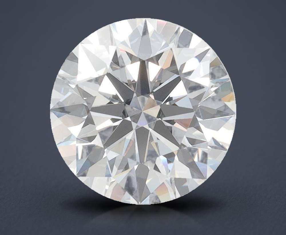2.33ct D FL Rare Carat Ideal Cut Round Lab Grown Diamond