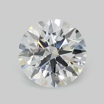 3.24ct E VVS2 Rare Carat Ideal Cut Round Lab Grown Diamond