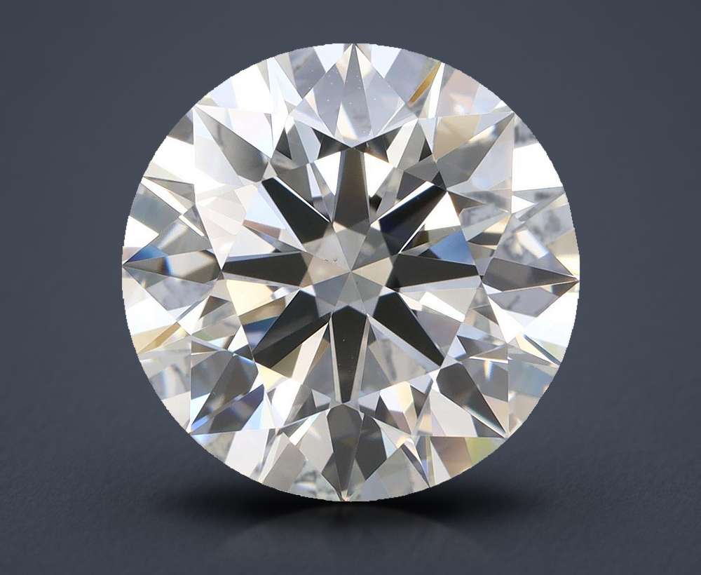 5.01ct E VVS2 Rare Carat Ideal Cut Round Lab Grown Diamond