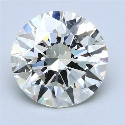 5.01ct K SI1 Rare Carat Ideal Cut Round Diamond