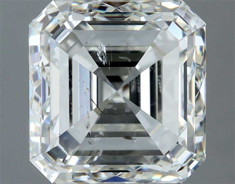 2.03ct H SI2 Very Good Cut Asscher Diamond