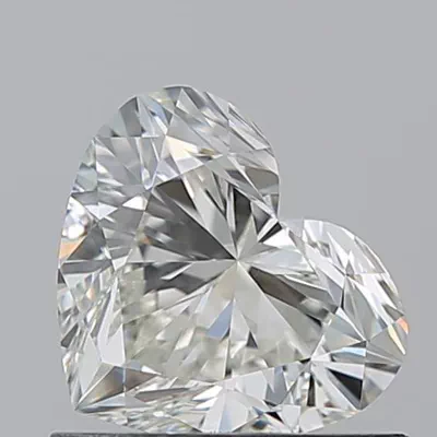 0.81ct J VVS2 Rare Carat Ideal Cut Heart Diamond