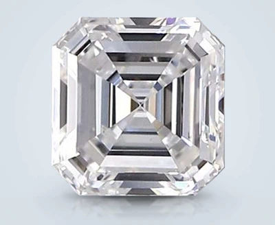1.03ct E VS1 Rare Carat Ideal Cut Asscher Lab Grown Diamond