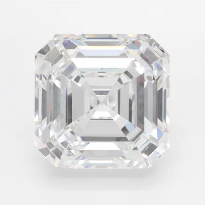 5.06ct D VVS1 Rare Carat Ideal Cut Asscher Lab Grown Diamond