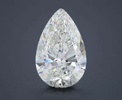 12.07ct F VVS2 Rare Carat Ideal Cut Pear Lab Grown Diamond