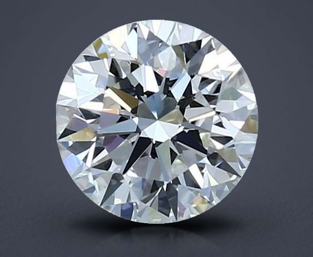 1.22ct H IF Rare Carat Ideal Cut Round Diamond