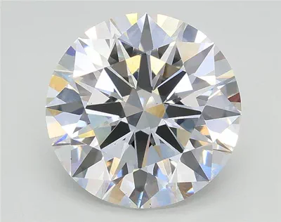 3.05ct E VS2 Excellent Cut Round Lab Grown Diamond