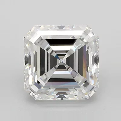 3.09ct E VS1 Excellent Cut Asscher Lab Grown Diamond