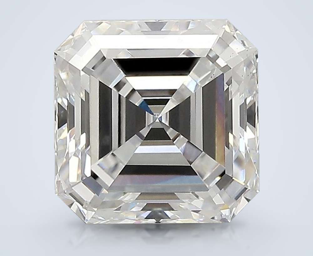 3.09ct E VS1 Excellent Cut Asscher Lab Grown Diamond