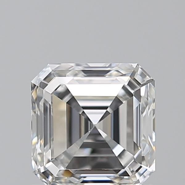 1.01ct F VS1 Rare Carat Ideal Cut Asscher Diamond