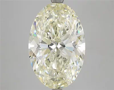 6.52ct K SI1 Rare Carat Ideal Cut Oval Diamond