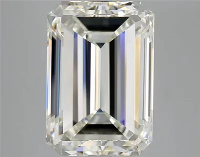 8.11ct J VVS1 Very Good Cut Emerald Diamond