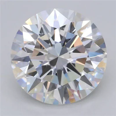 4.09ct F VVS2 Rare Carat Ideal Cut Round Lab Grown Diamond