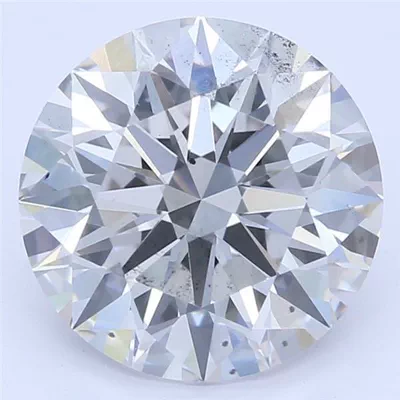 1.56ct H SI1 Rare Carat Ideal Cut Round Lab Grown Diamond