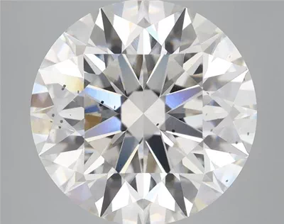 6.52ct G SI1 Rare Carat Ideal Cut Round Lab Grown Diamond