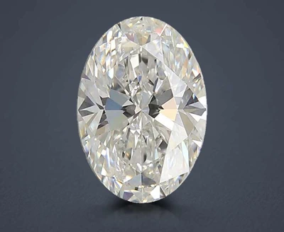 3.03ct E VS1 Rare Carat Ideal Cut Oval Lab Grown Diamond