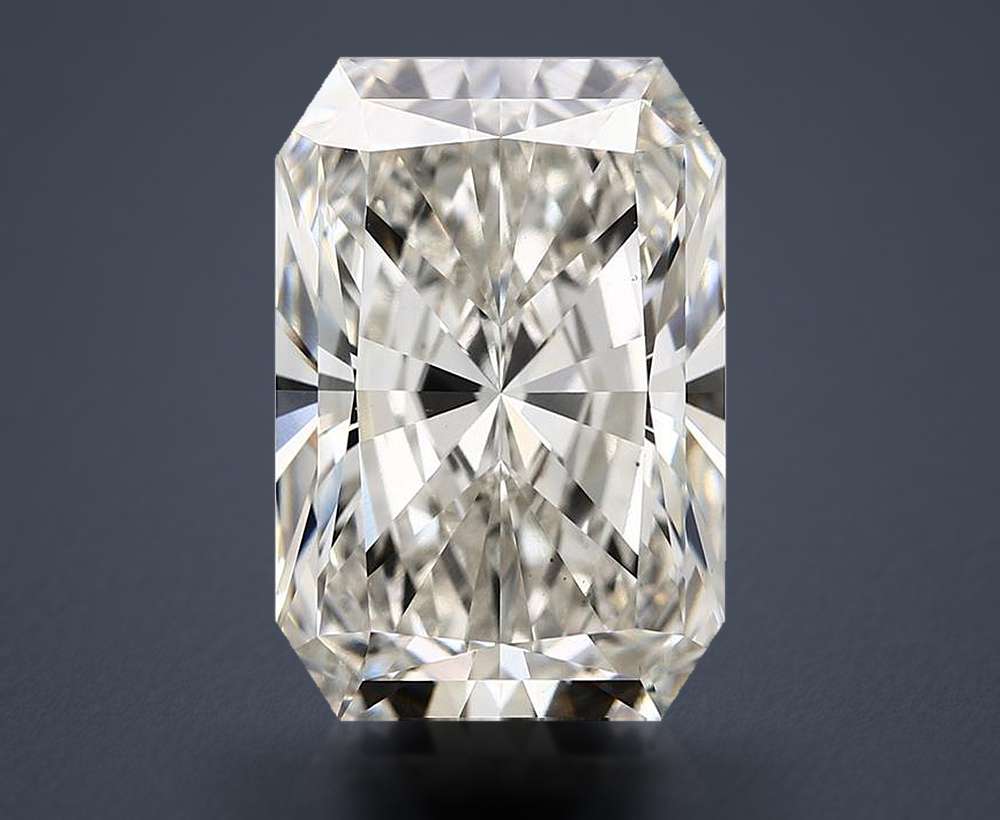 14.22ct H VS2 Rare Carat Ideal Cut Radiant Lab Grown Diamond