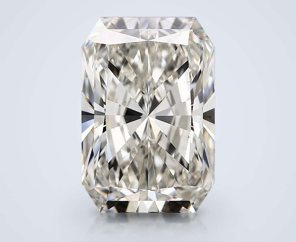 14.22ct H VS2 Rare Carat Ideal Cut Radiant Lab Grown Diamond