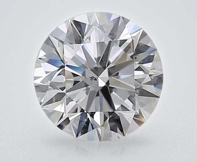 3.01ct E SI2 Rare Carat Ideal Cut Round Diamond