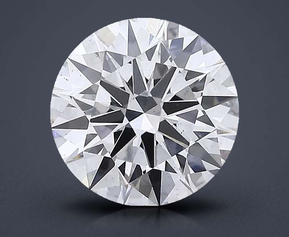 2.54ct E SI1 Excellent Cut Round Lab Grown Diamond