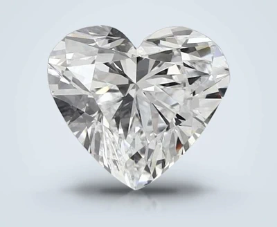 1.01ct D VVS2 Rare Carat Ideal Cut Heart Lab Grown Diamond